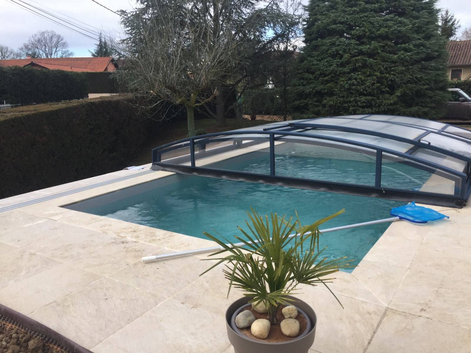 Piscine avec abri bas prés de Saint Valery en caux
