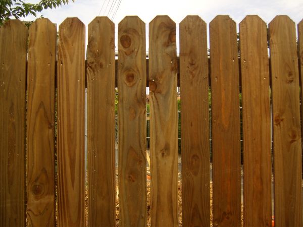 Palissade bois de fabrication Française