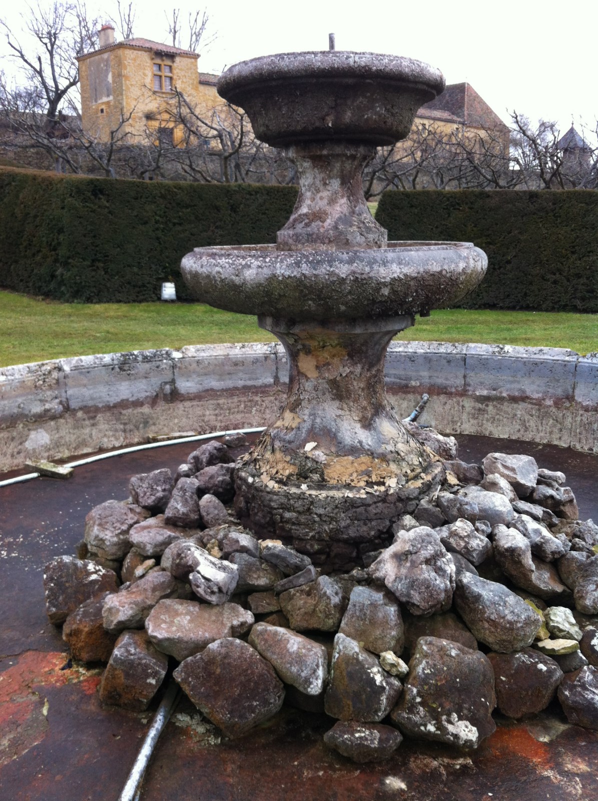Fontaine avant travaux