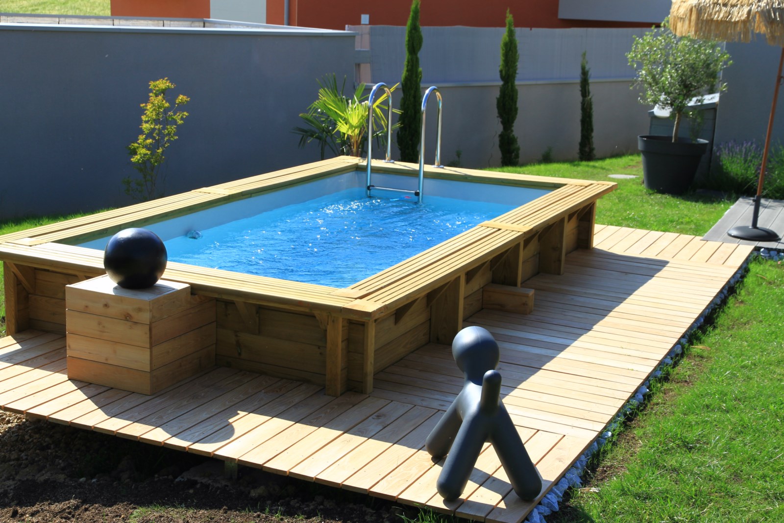 Piscine bois sur mesure Bihorel