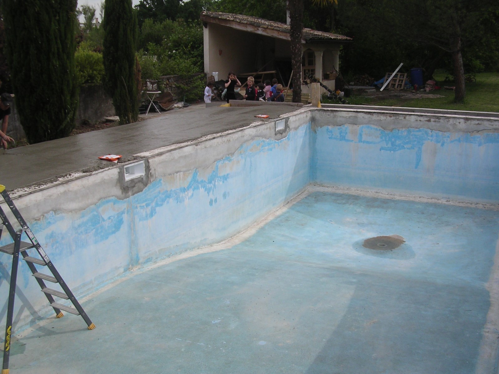 Aprés nettoyage piscine en pays de Caux
