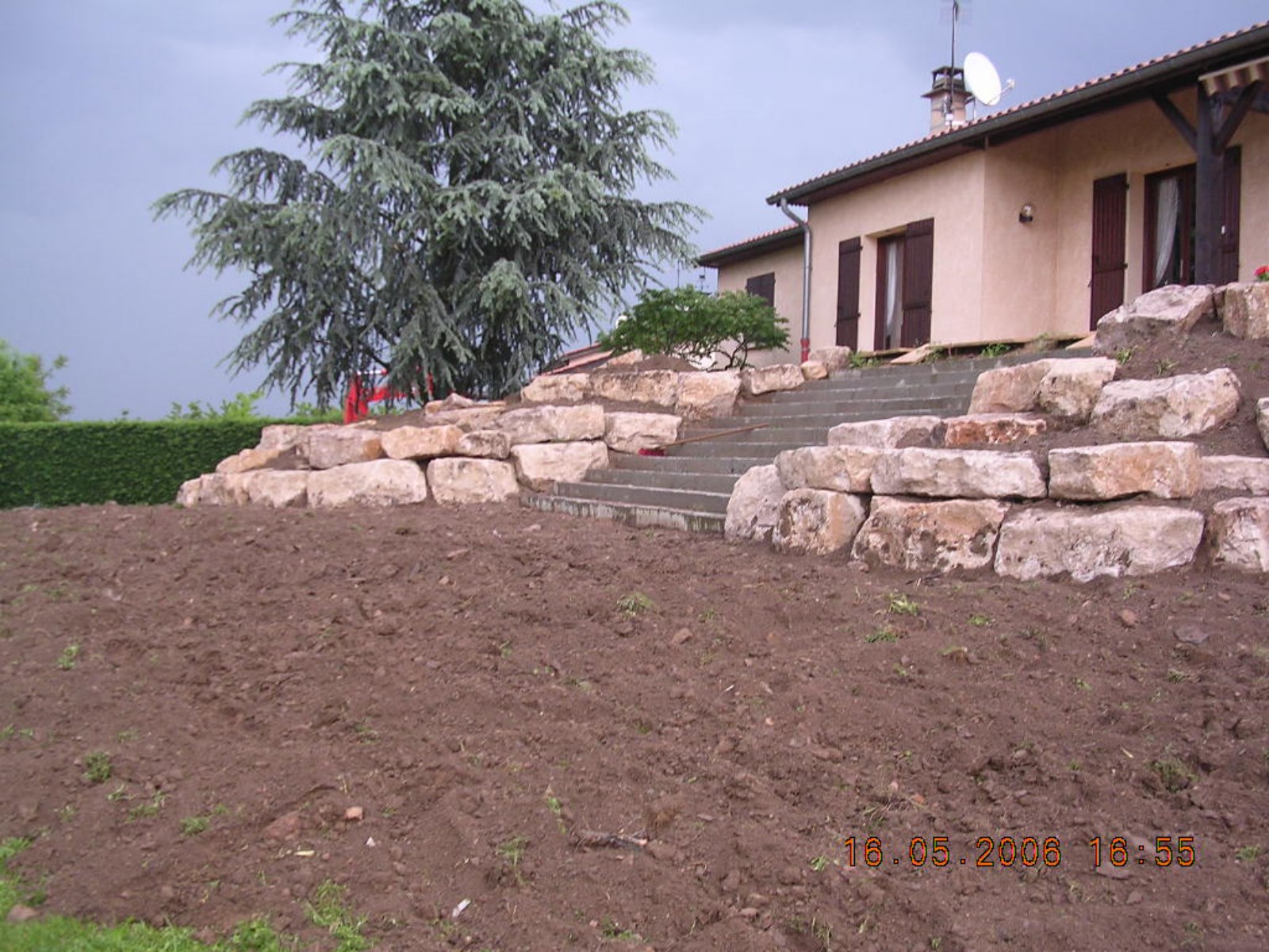 Aprés enrochement Yerville 76