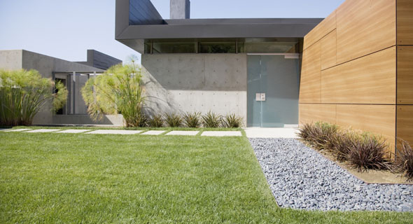 Création de jardin moderne et contemporain à Fécamp