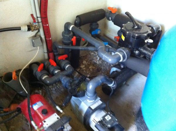 Machinerie de piscine à Dieppe