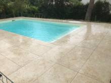Notre zone d'activité pour ce service Constructeur de piscines traditionnelles avec terrasse en pierre naturelle
